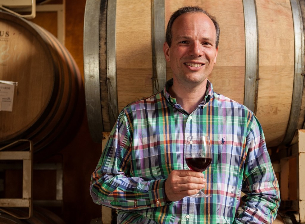 Alfredo of Apolloni Vineyards in Forest Grove in Oregon's Tualatin Valley, vineyards and wineries