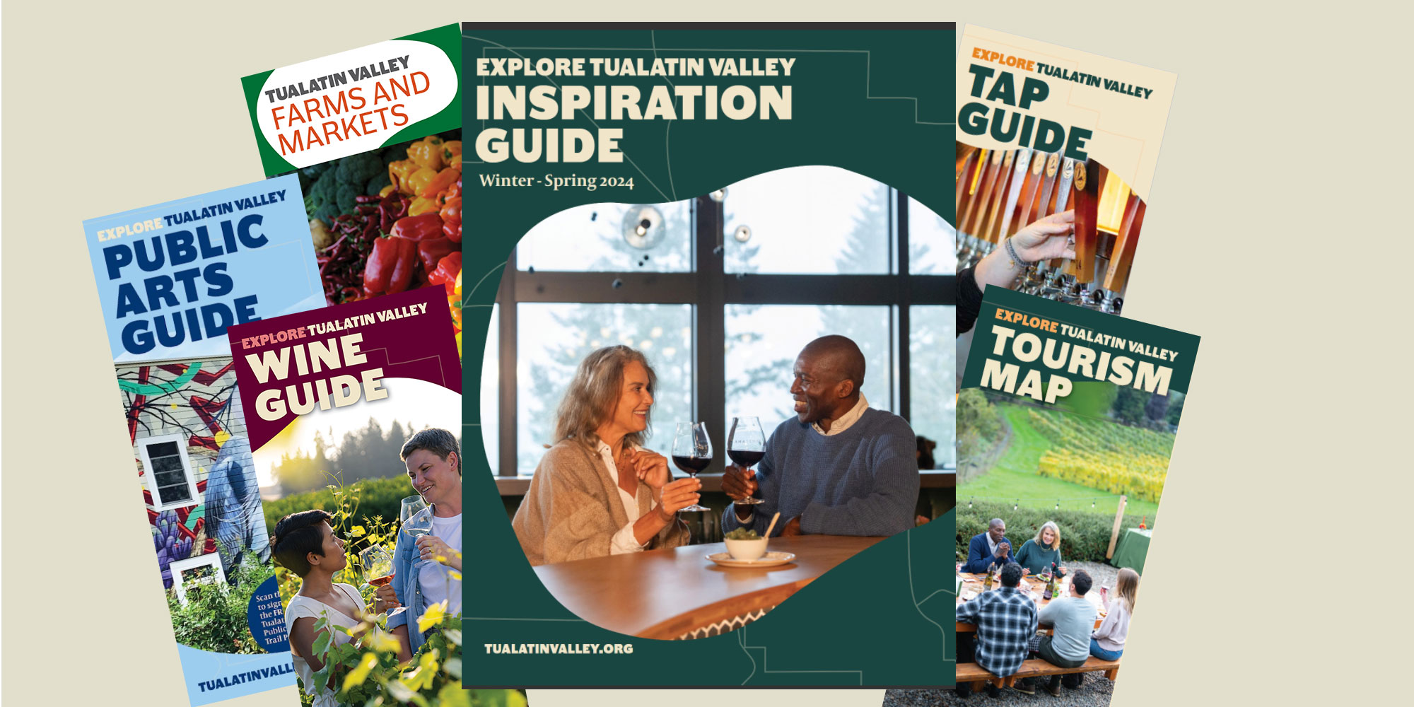 all brochures available at Explore Tualatin Valley