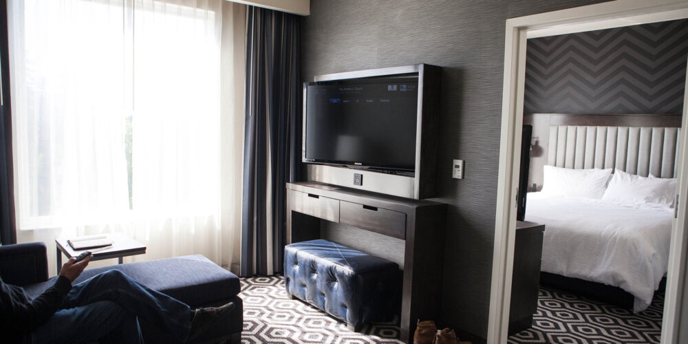 hotel room suite