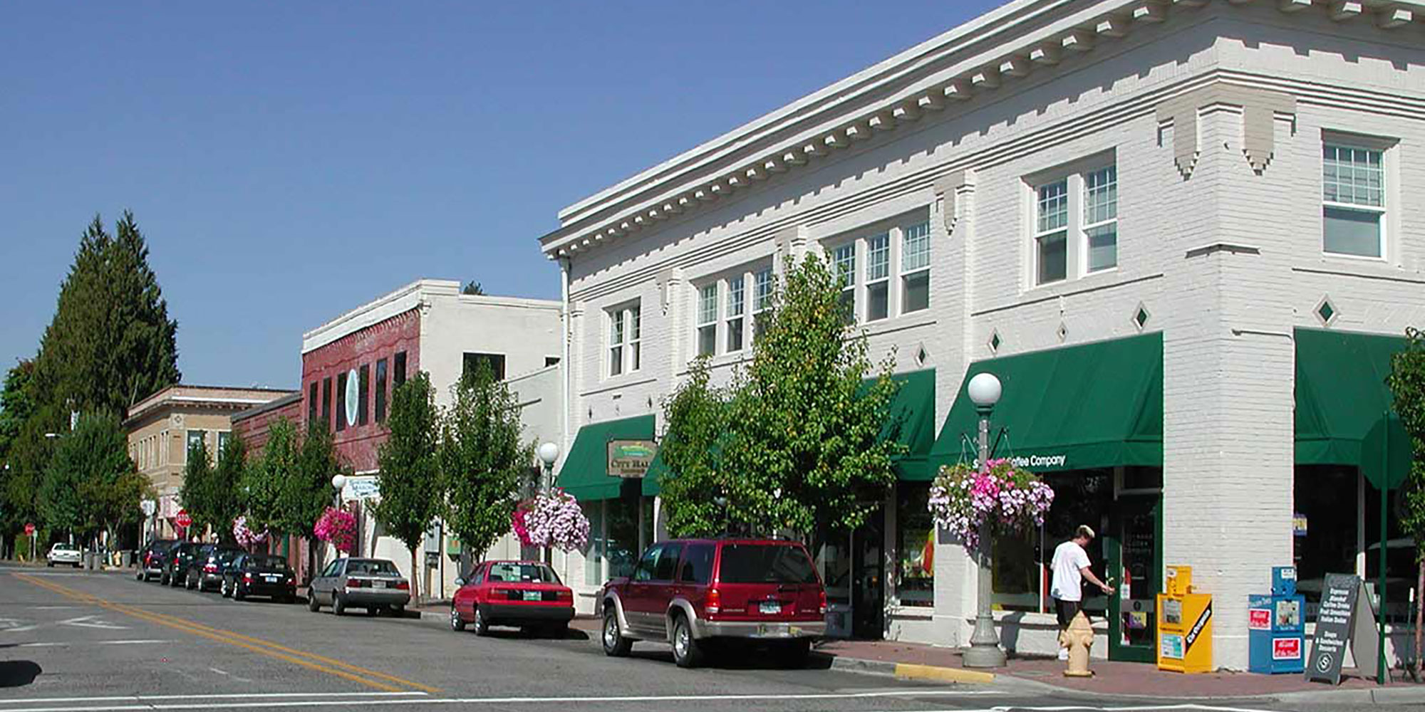A view of downtown Sherwood