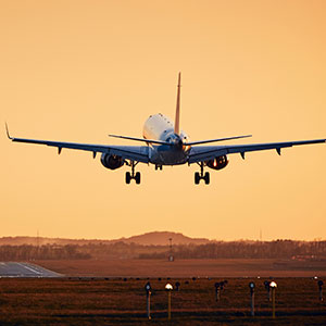 airplane landing