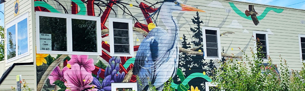 A Walk Through Time Mural