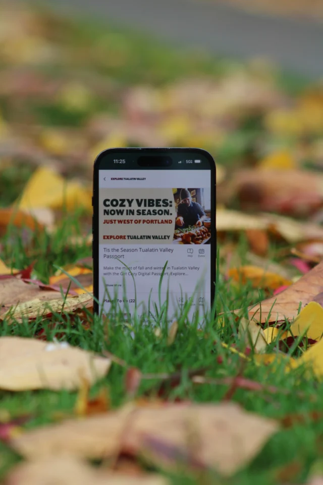 🍁 Cozy season continues in Tualatin Valley—and the Get Cozy Passport just got a November refresh! ✨

From authentic bites at Dos Hermanos, to holiday shopping deals at Washington Square (now through Dec 31 🎁), to a relaxing stay at the soon to be newly-renovated Orenco Station Hotel—there’s something new to explore this month.

📲 Sign up FREE for the Get Cozy Passport (no app needed!) → check in as you go → earn chances to win $100 gift cards all season long.
👉 https://etvor.com/getcozy

Whether you’re planning a cozy date night, family day out, or festive getaway… your next adventure starts here. 🍂

#ExploreTualatinValley #GetCozyPassport #TualatinValley #OregonWineCountry #PNWAdventures #FallinOregon #CozySeason